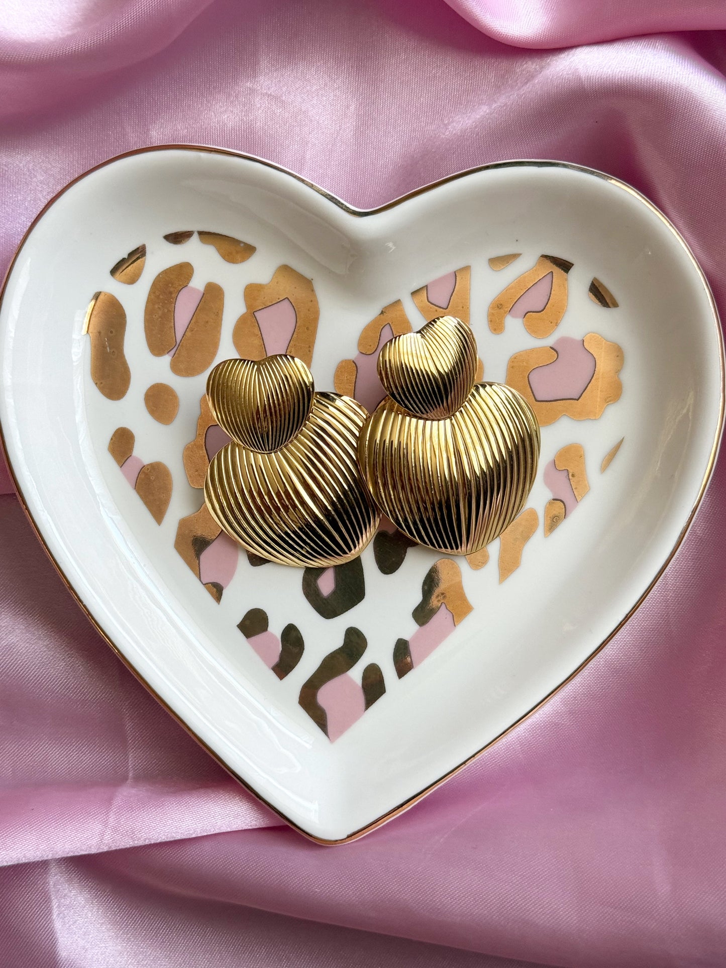 Oorbellen - Big love - Goud