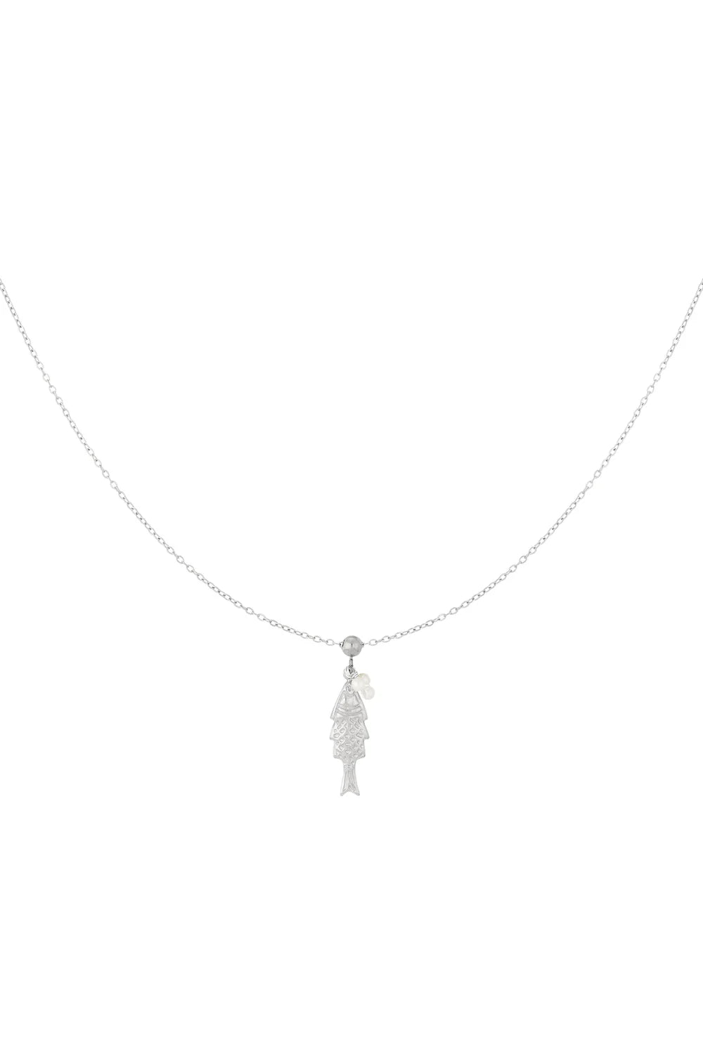 Fish Ketting - Zilver