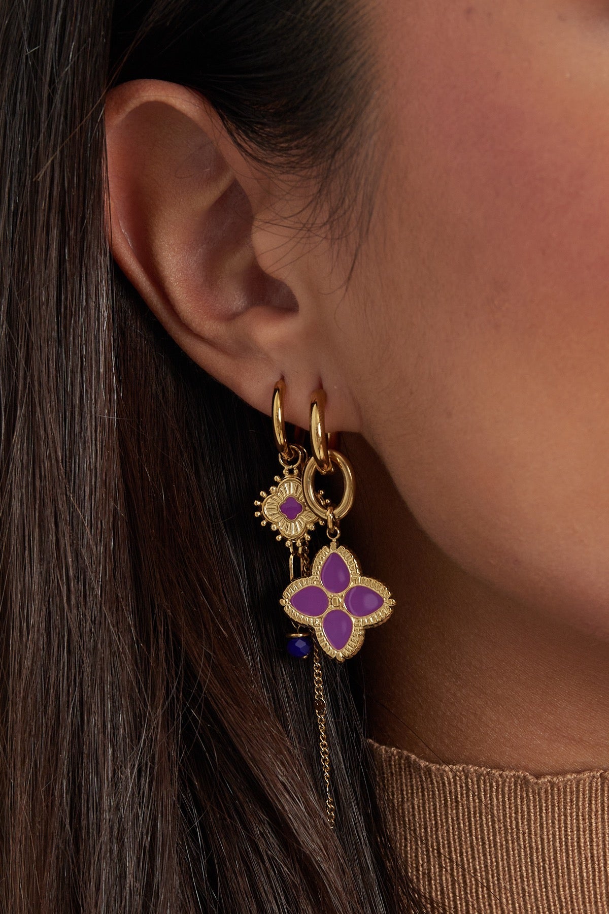 Earrings - Sierra Pink