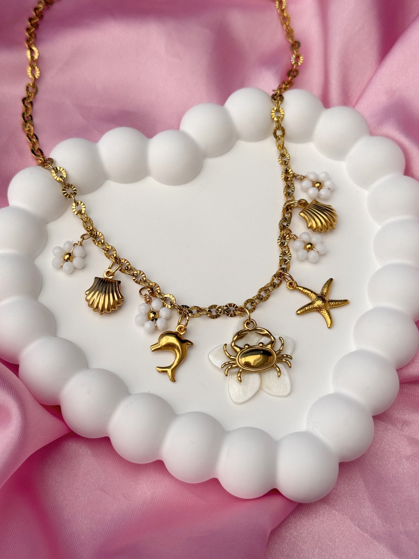 Charm Necklace - Little Sea Animals