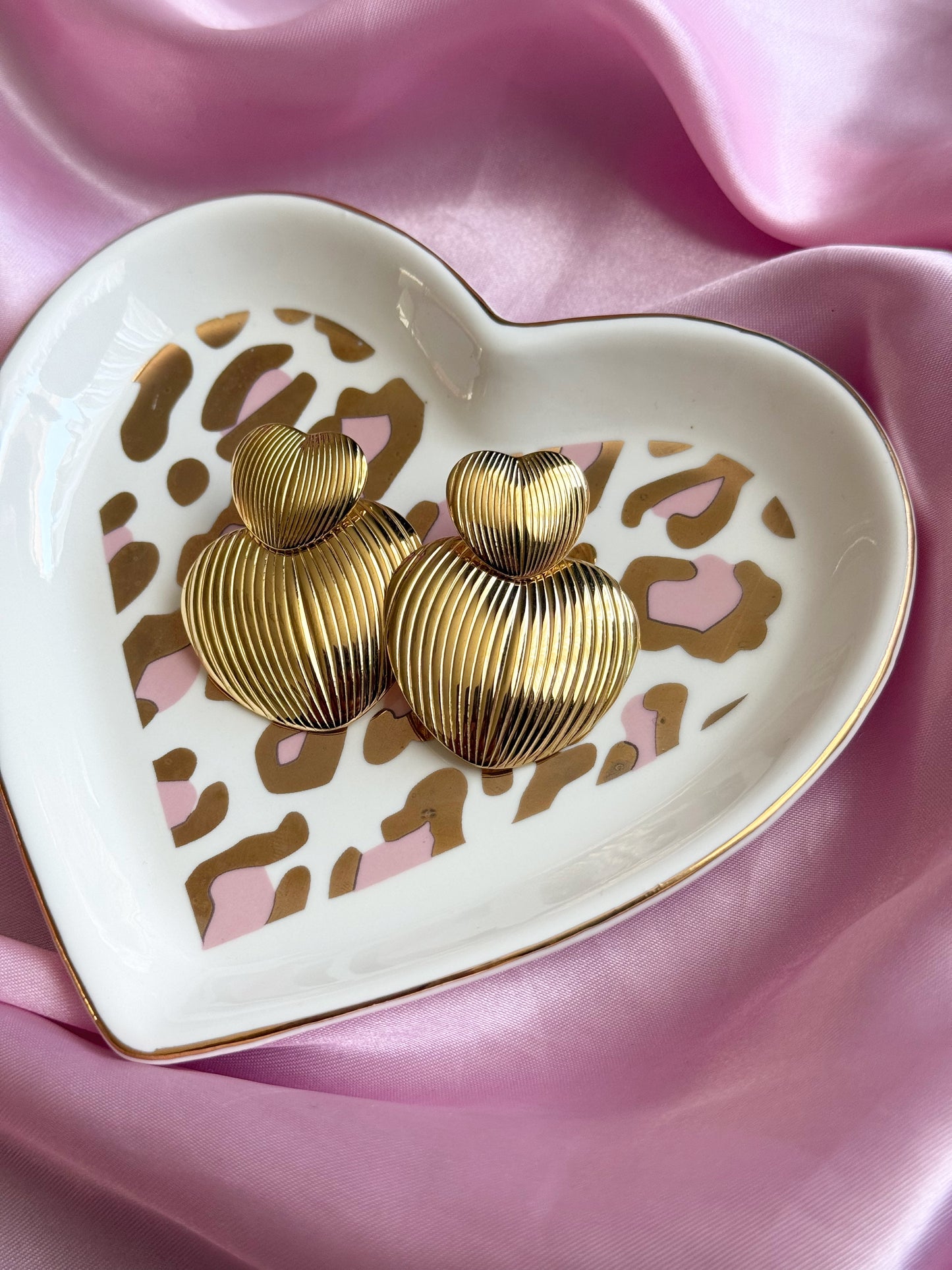 Oorbellen - Big love - Goud