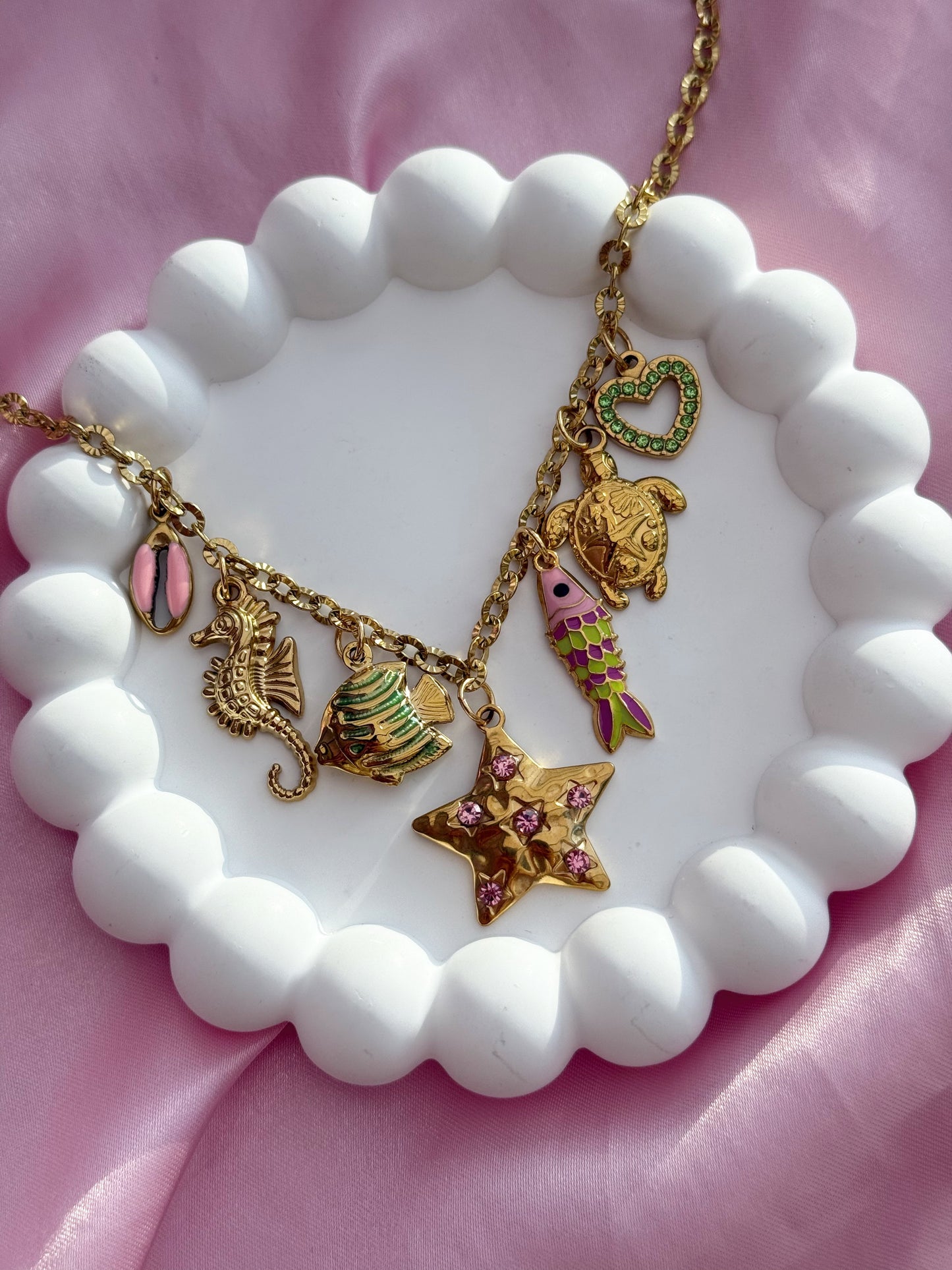 Charm Necklace - Colourfully Summer