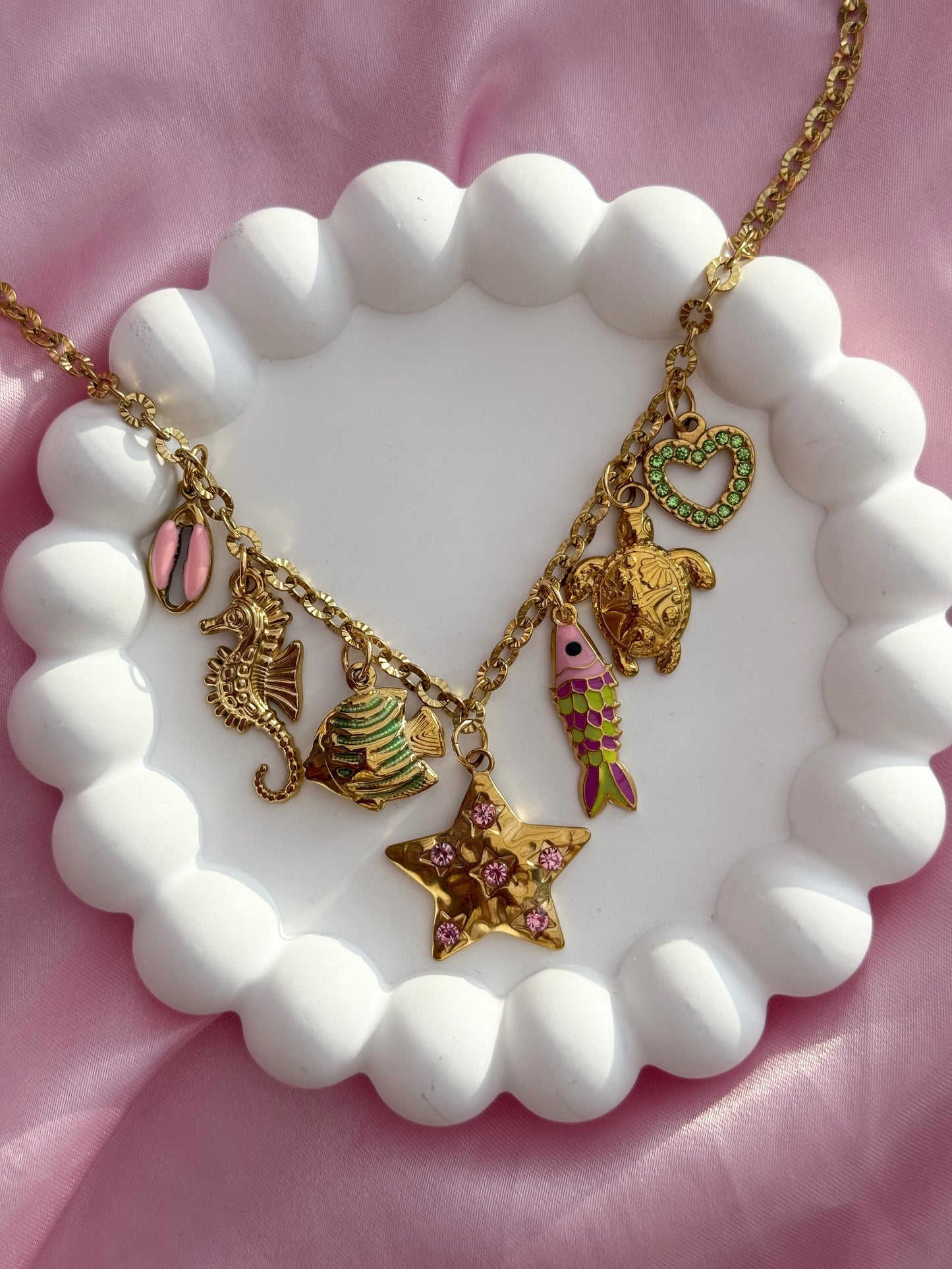 Charm Necklace - Colourfully Summer