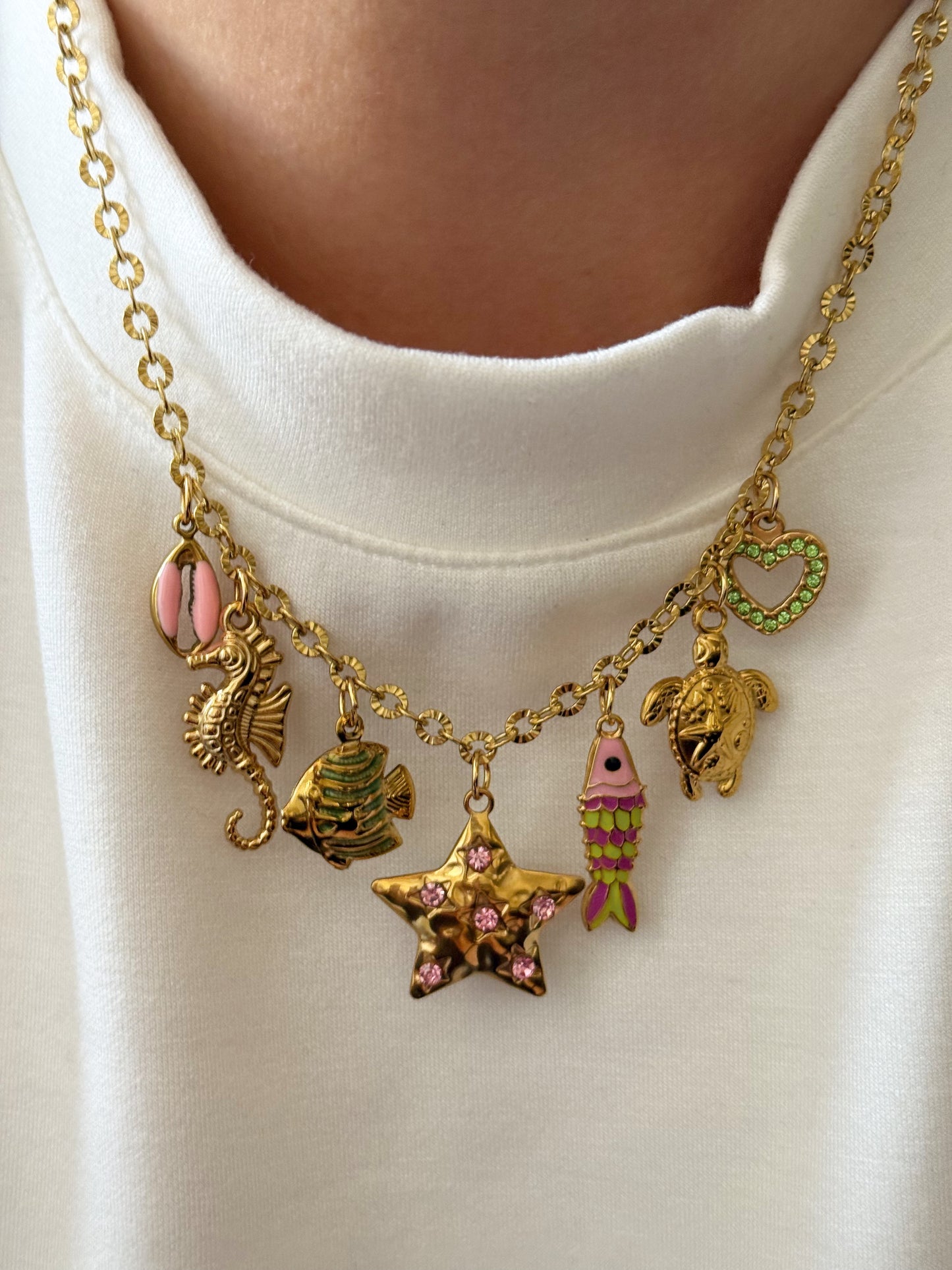 Charm Necklace - Colourfully Summer