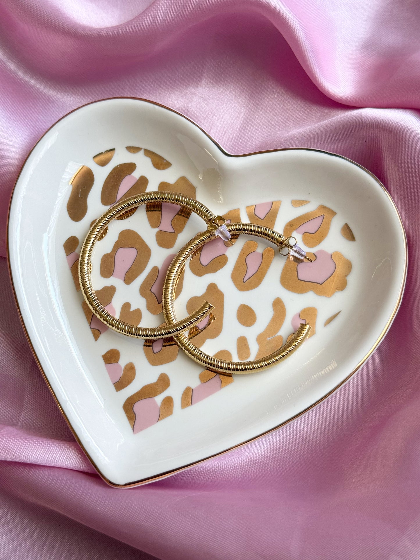 Snake Hoops - Gold