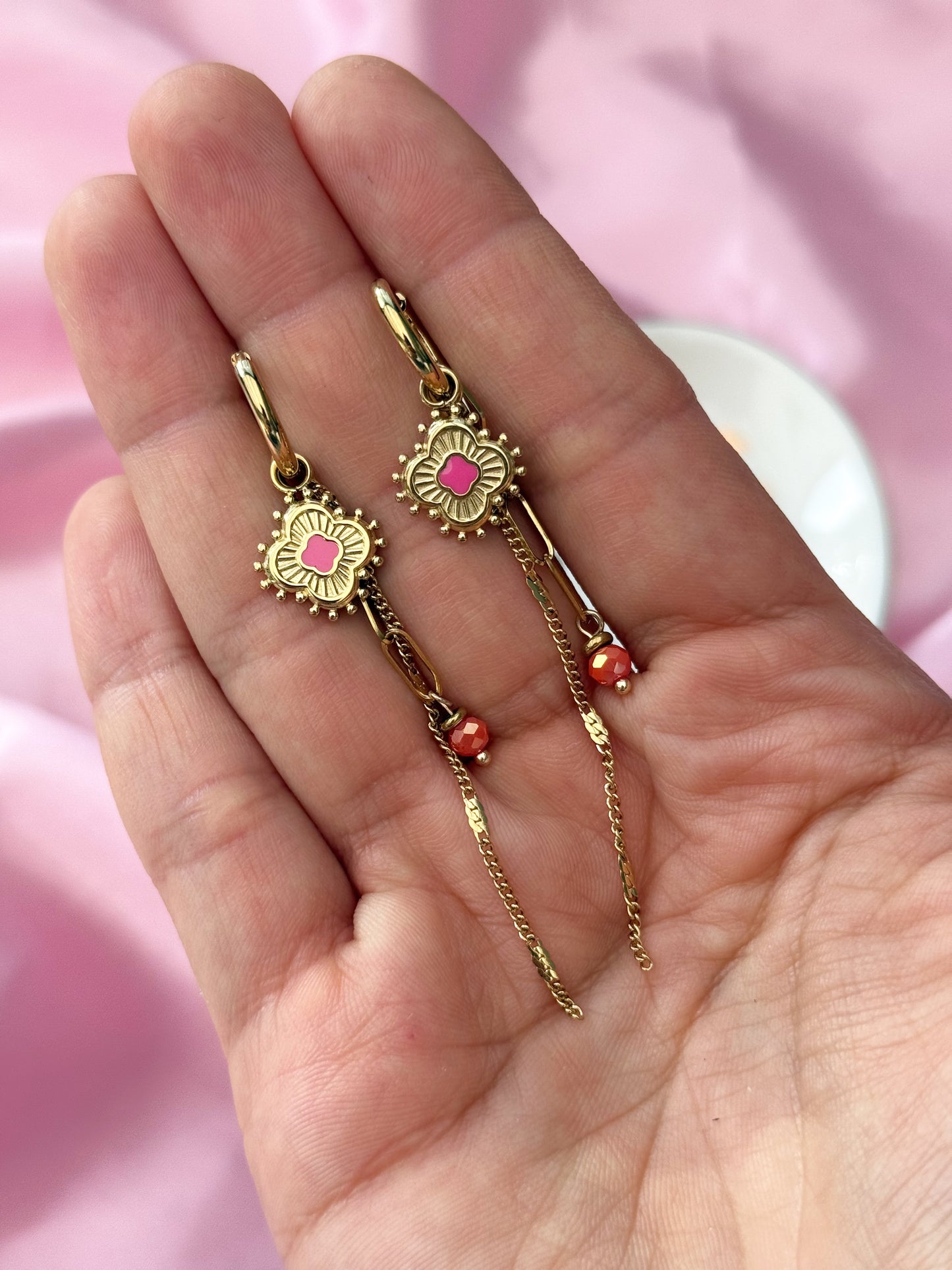 Earrings - Sierra Pink