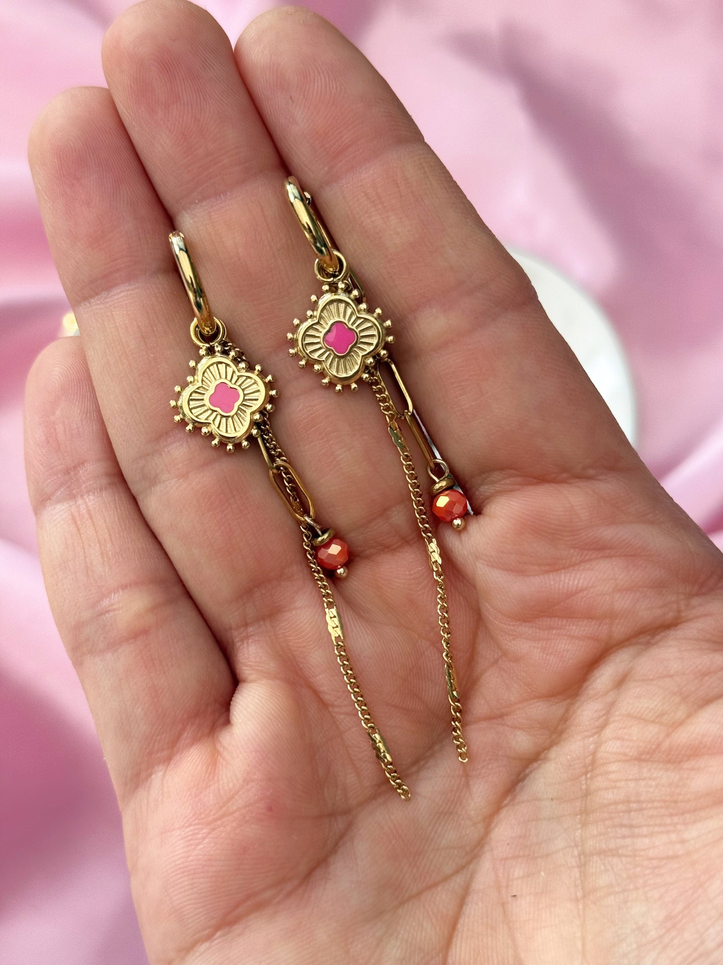 Earrings - Sierra Pink