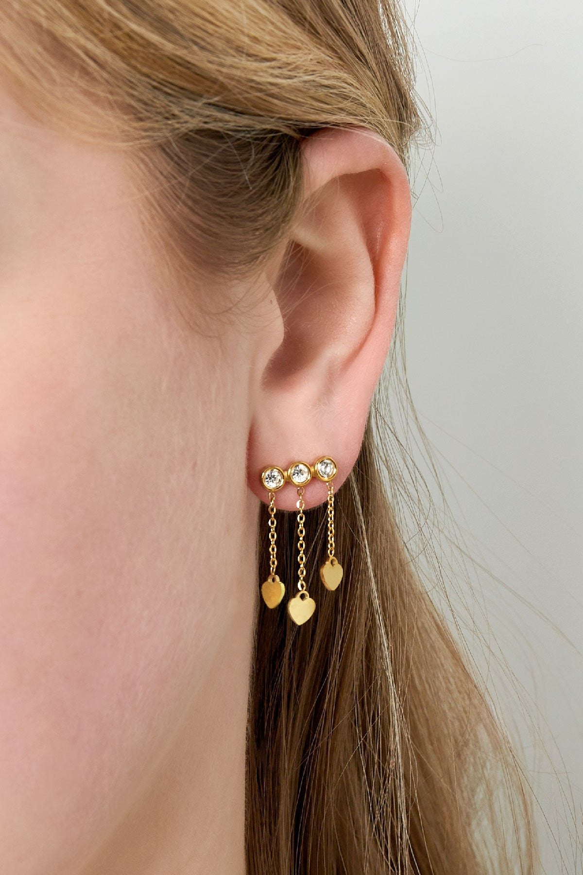 Earrings - June - Gold