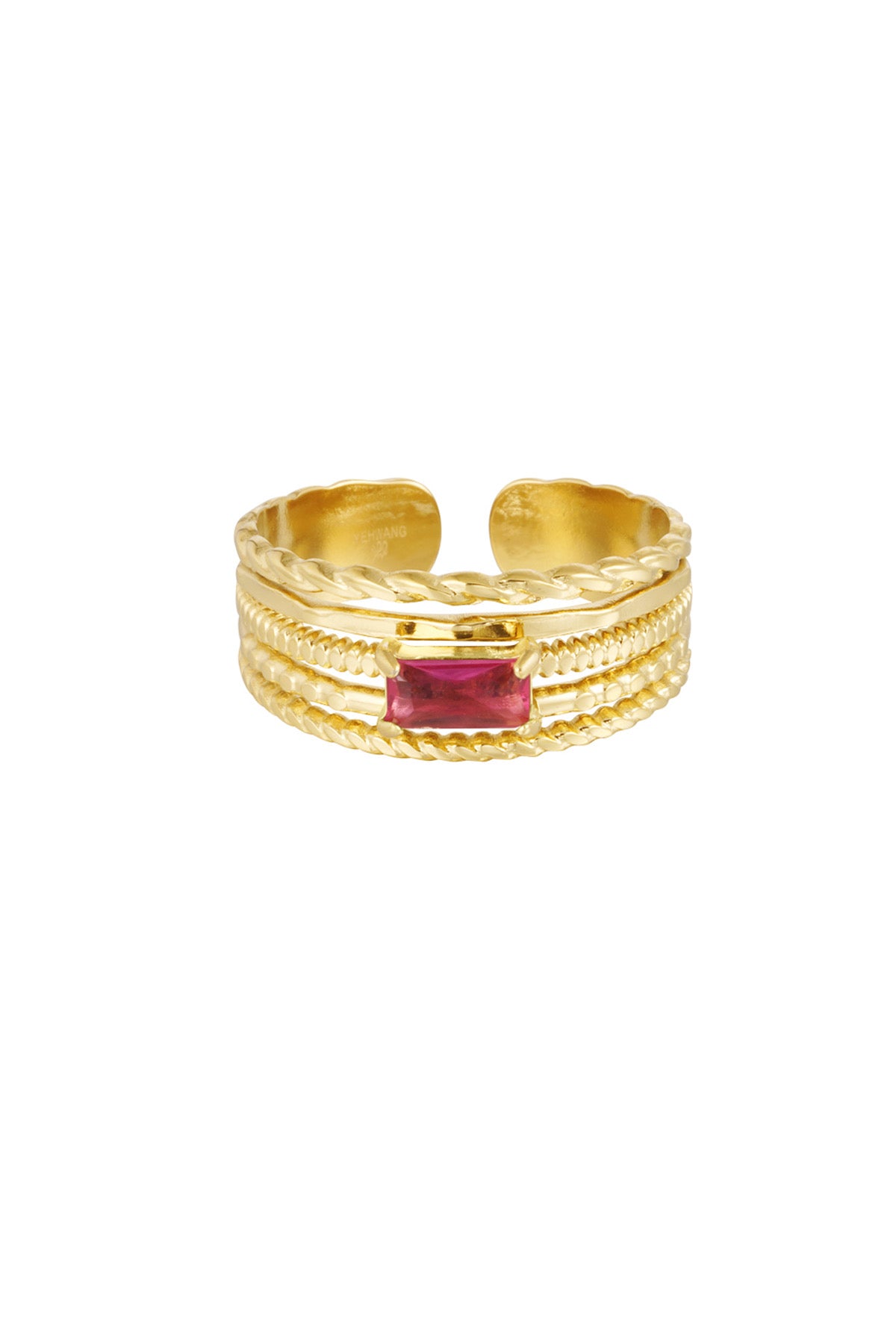 Ring - roze detail