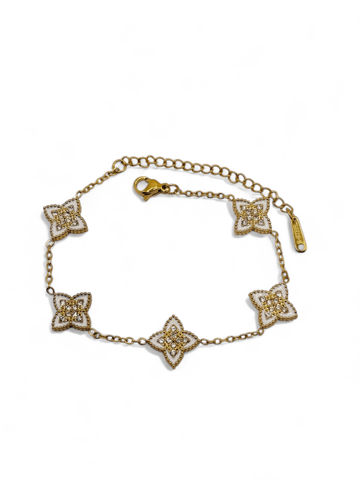 Bracelet - Point-star White