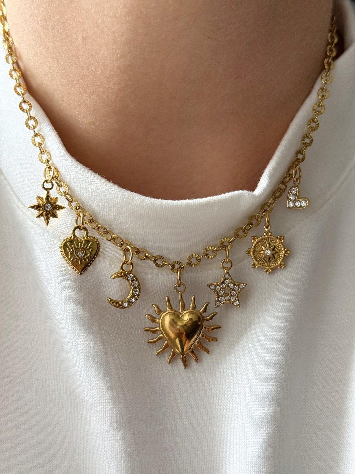 Charm Necklace - Spicy Love