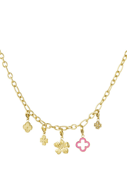 Klaver Ketting - Goud