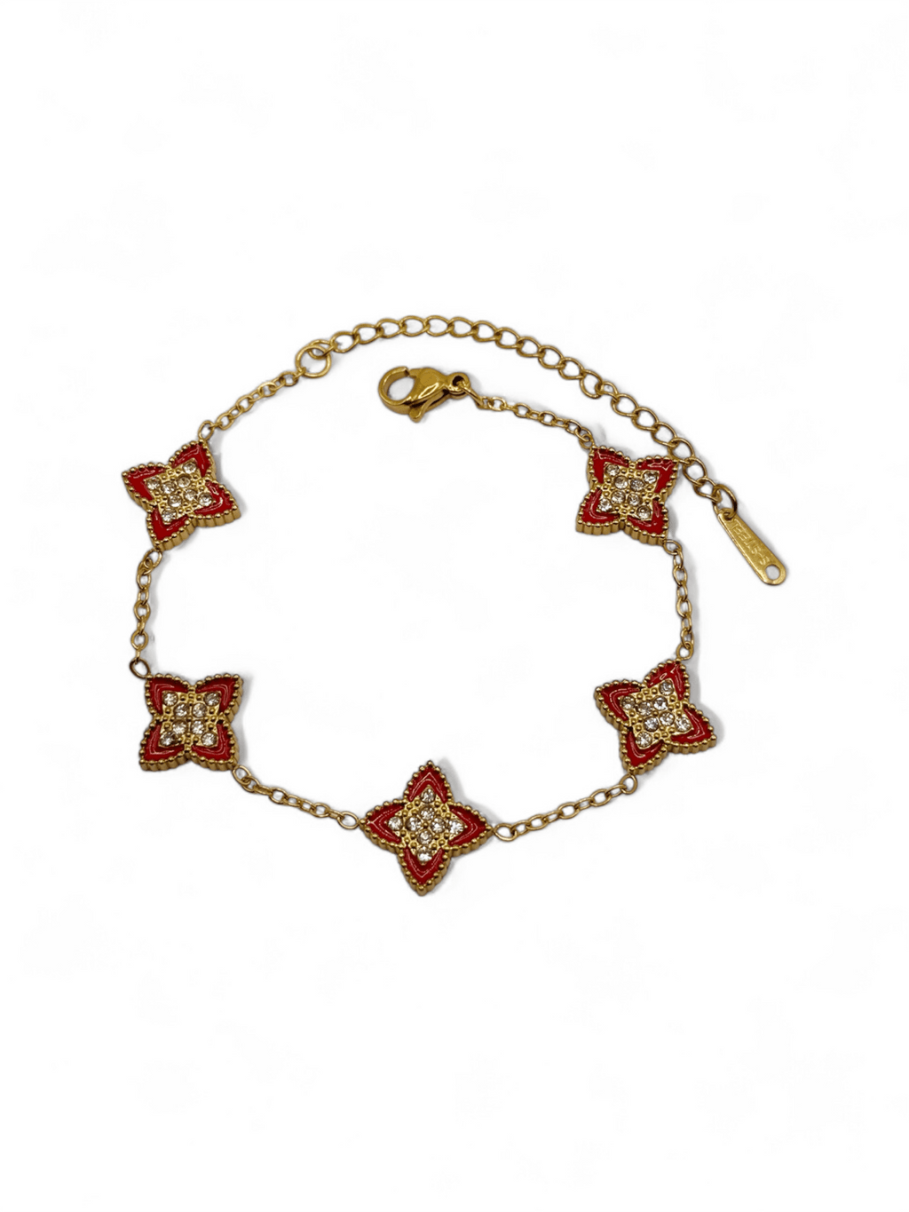 Bracelet Point-star Red