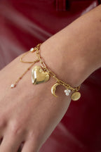 Charm Bracelet - Moon Love