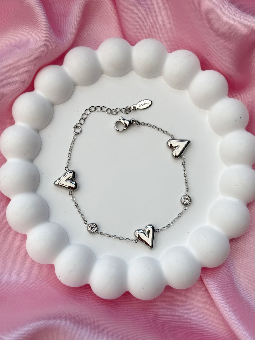 Bracelet - Gleaming - Silver