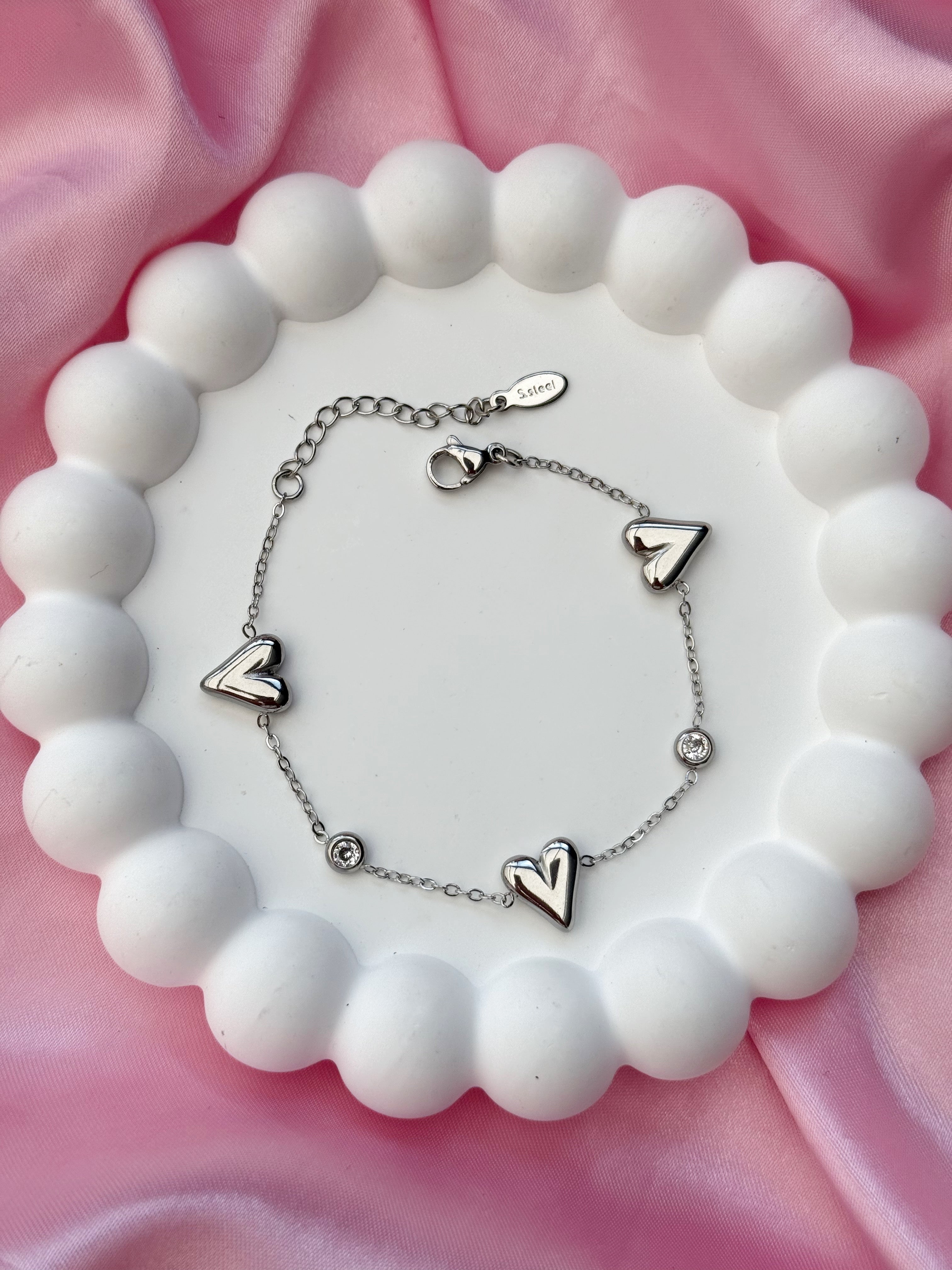 Bracelet - Gleaming - Silver
