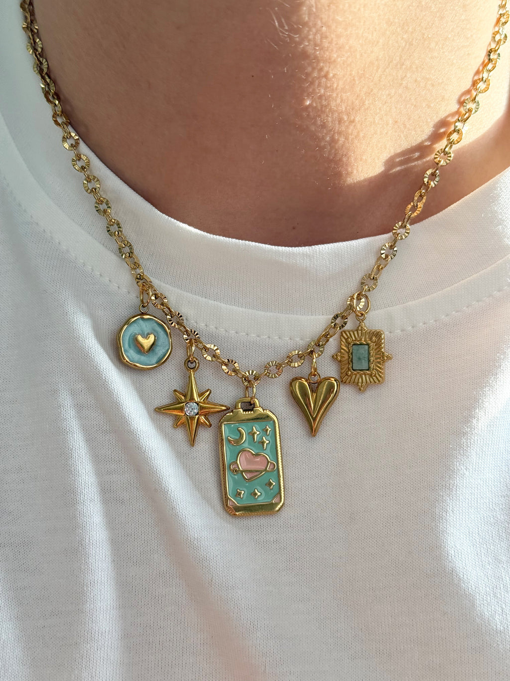 Charm Necklace - Love & Hope