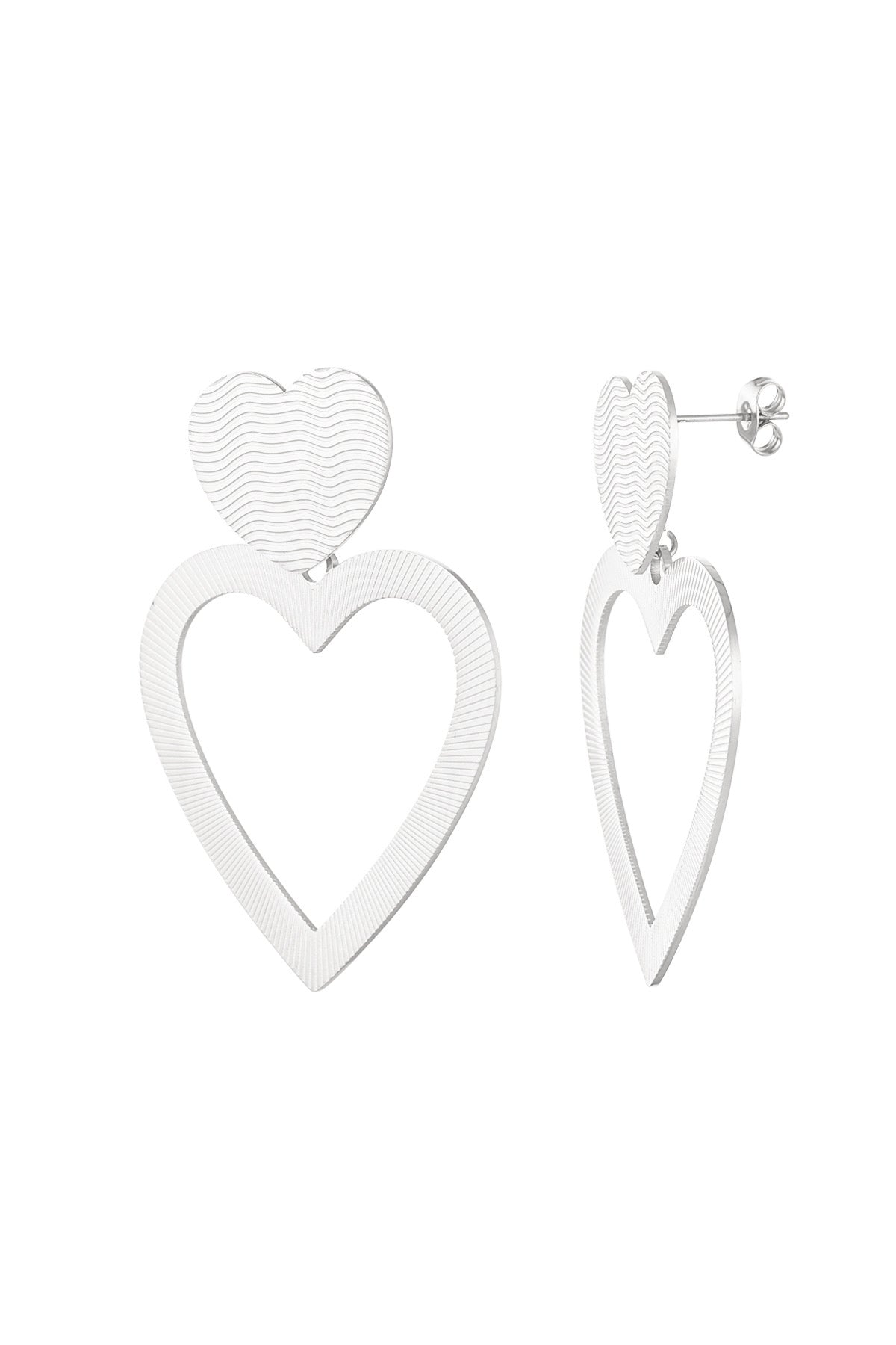Oorbellen Lover - Zilver