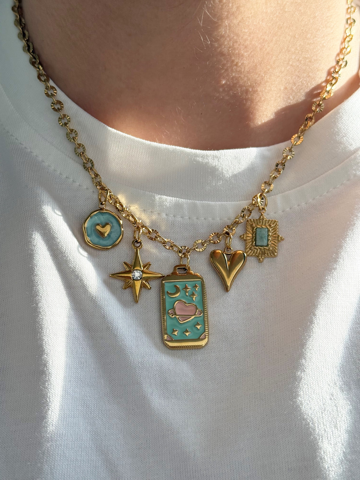 Charm Necklace - Love & Hope
