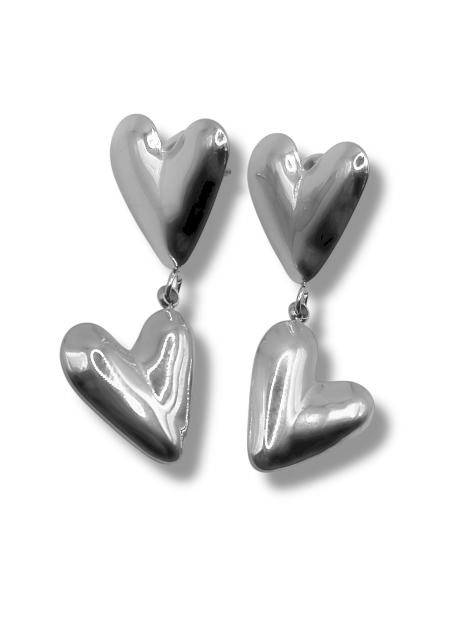 Earrings - Lovers - Silver