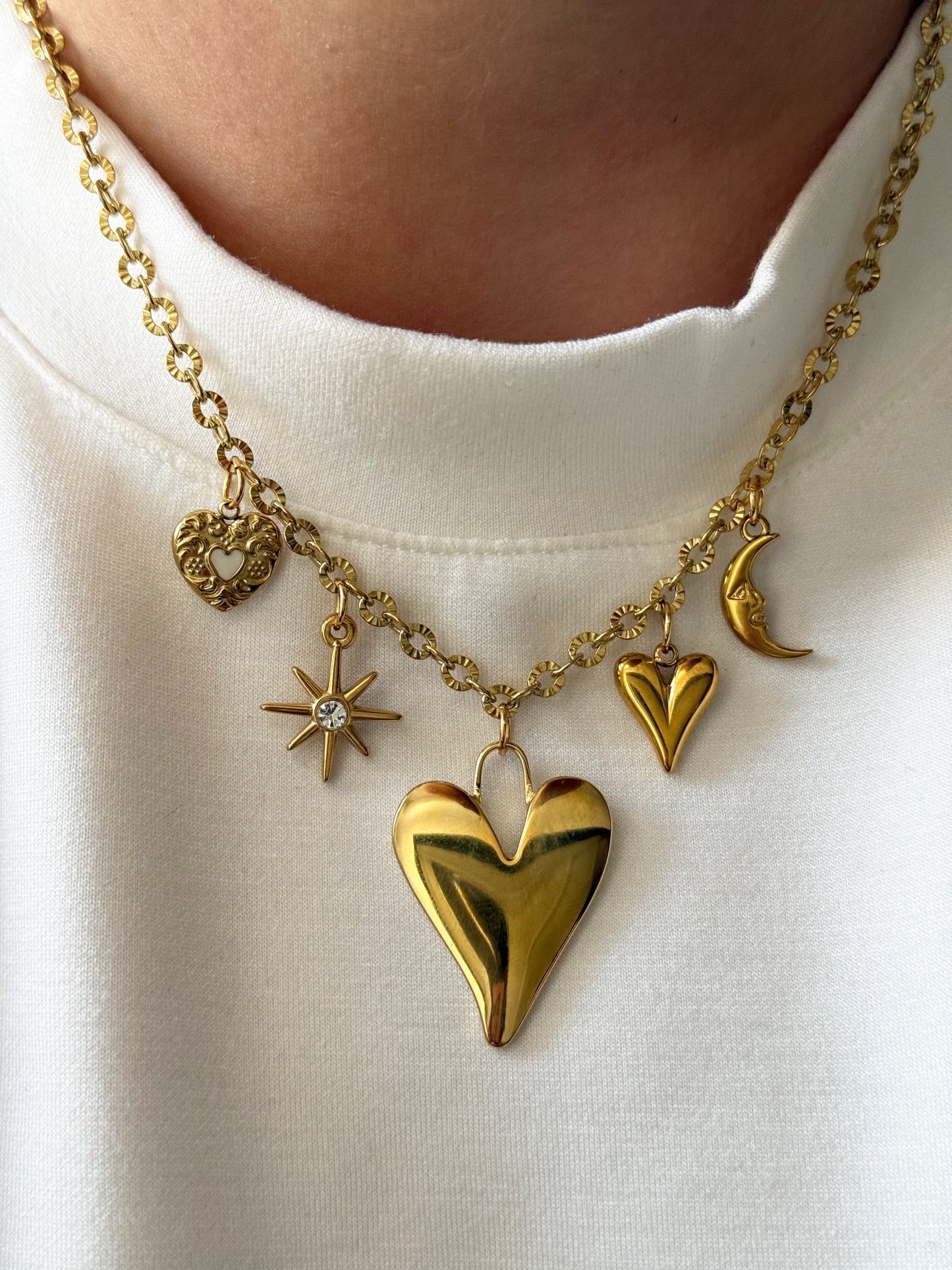 Charm Necklace - Liva