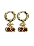 Earrings - Cherry