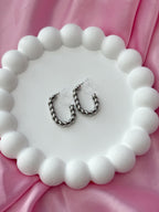 Clip on Earrings - Small Details, Big impact- Silver