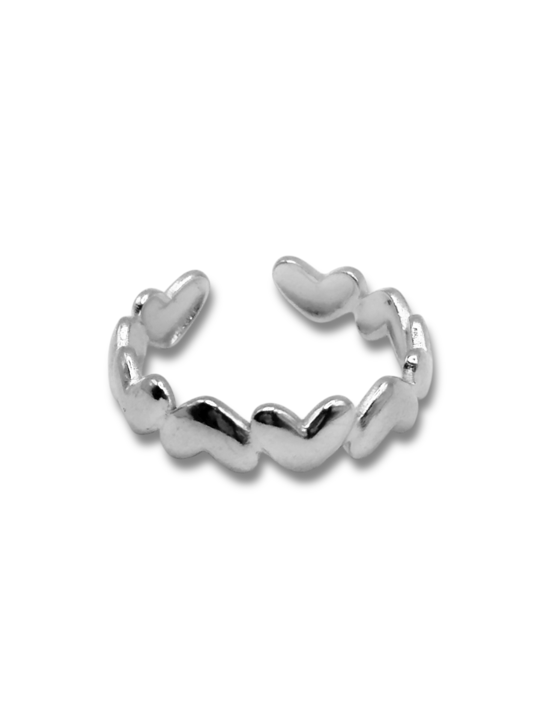 Ring - Heart - Silver