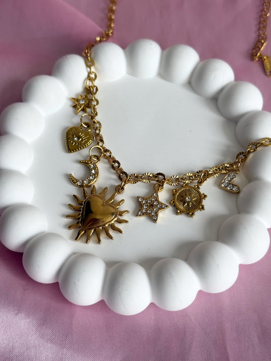 Charm Necklace - Spicy Love