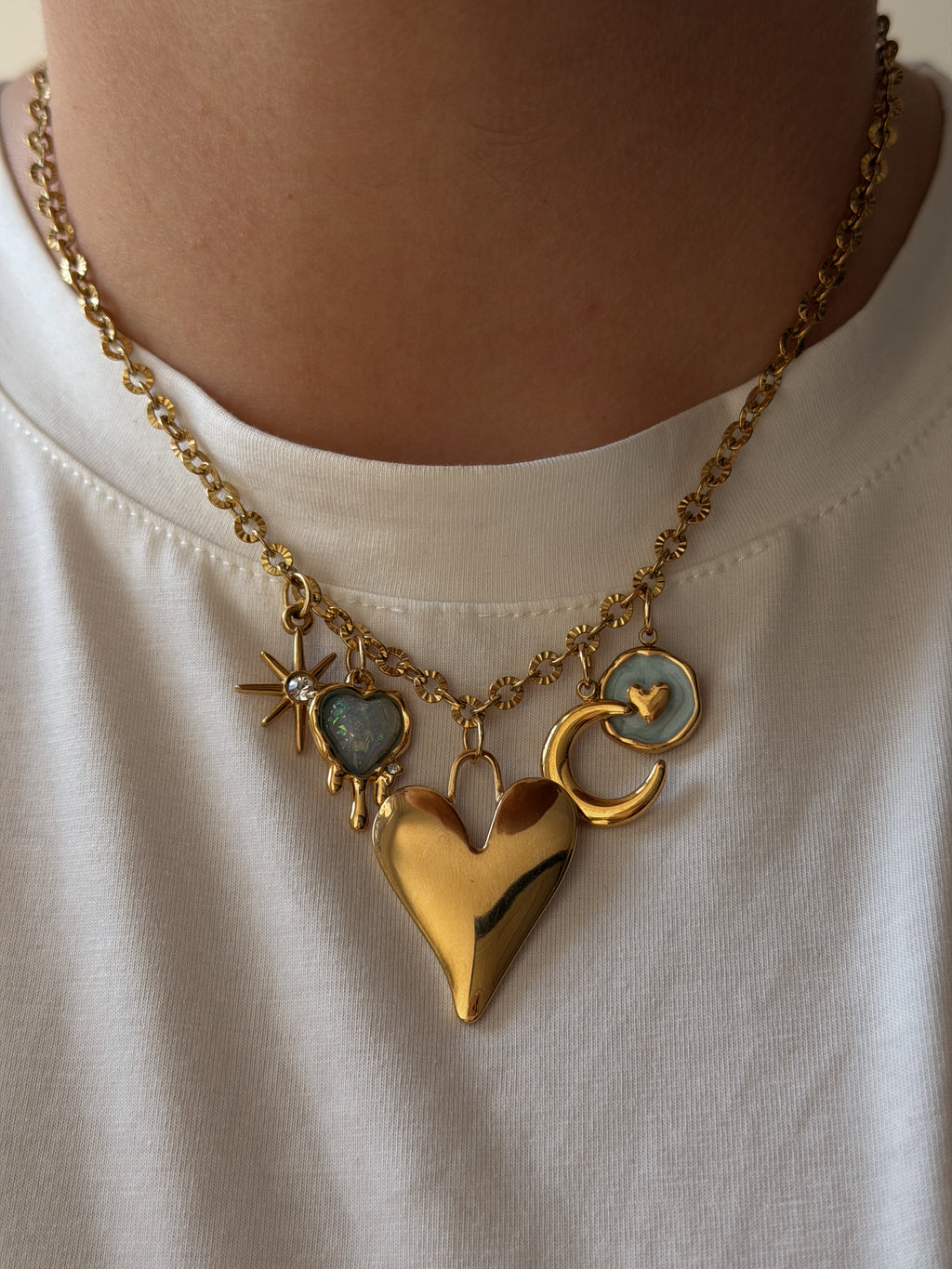 Charm Necklace - Subtle Spark