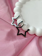 Clip on Earrings - Full of Stars - Silver