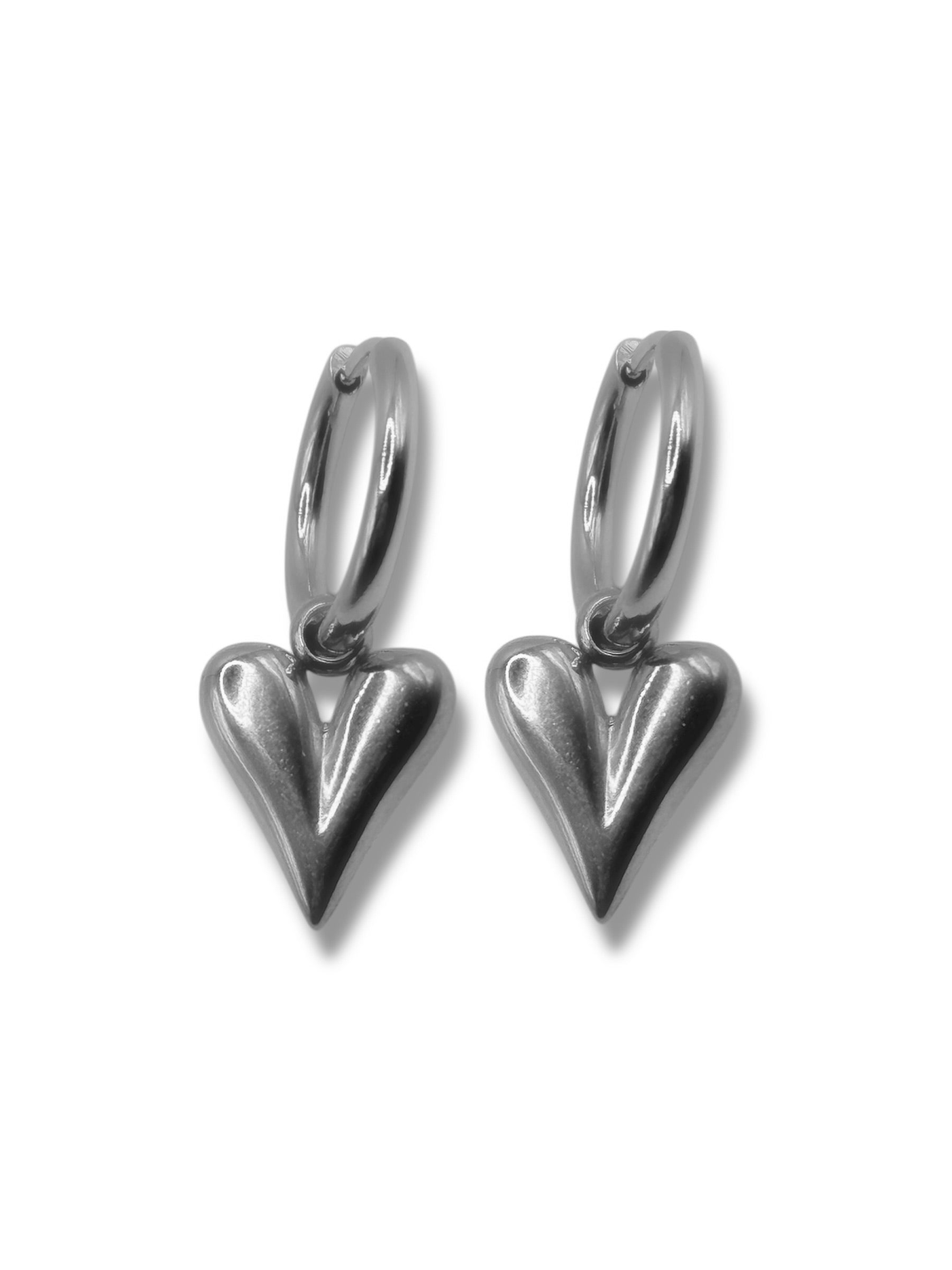 Earrings - Little Love - Silver