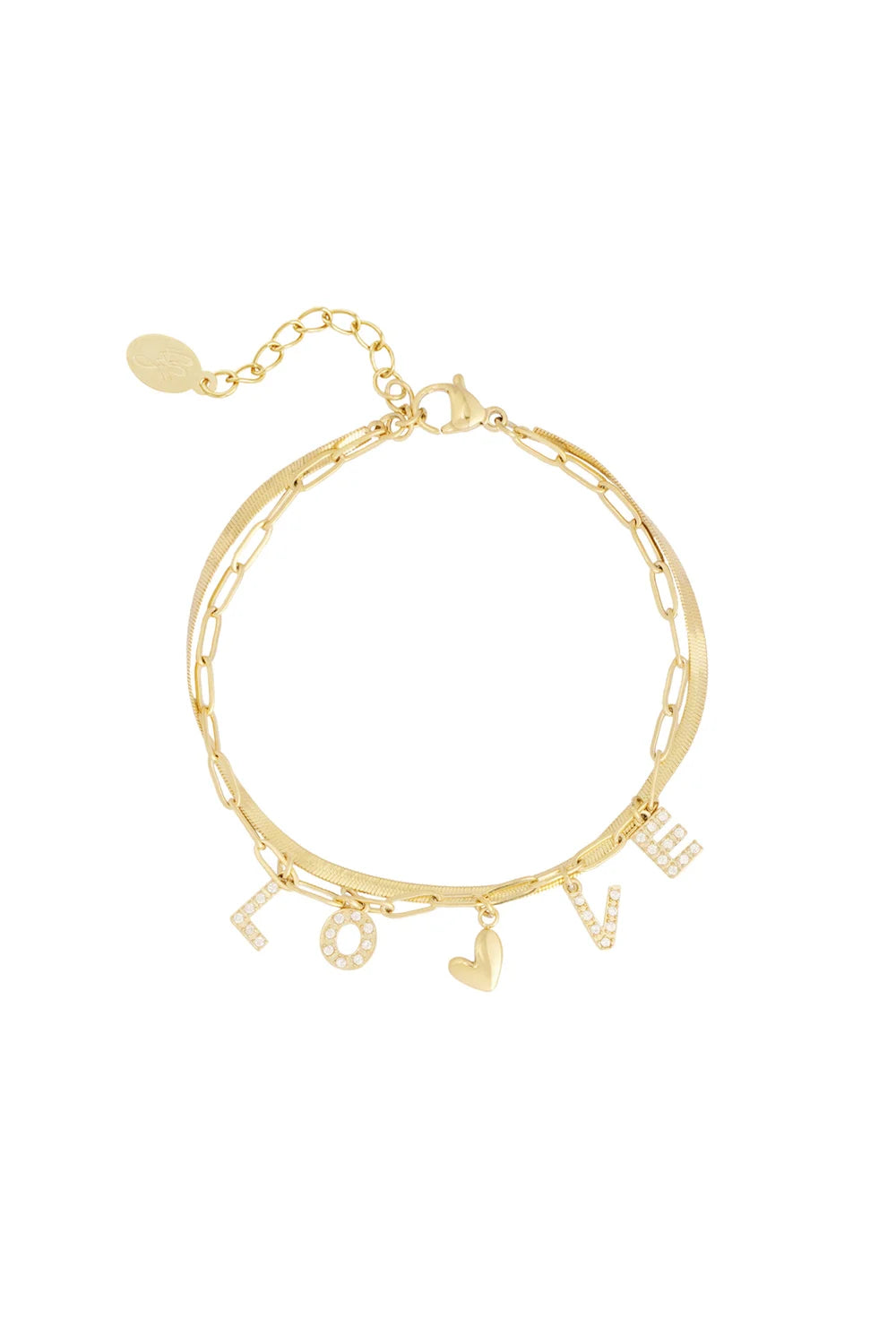 Love Armband - Goud