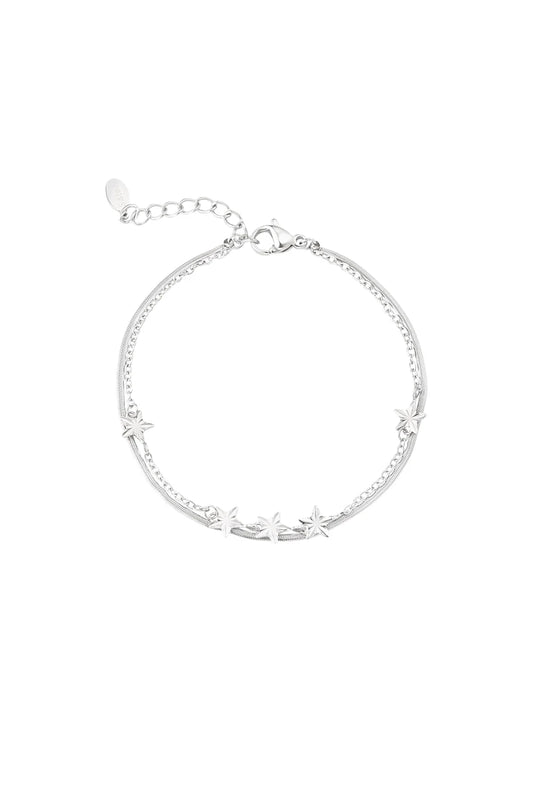 Little STR Armband - zilver