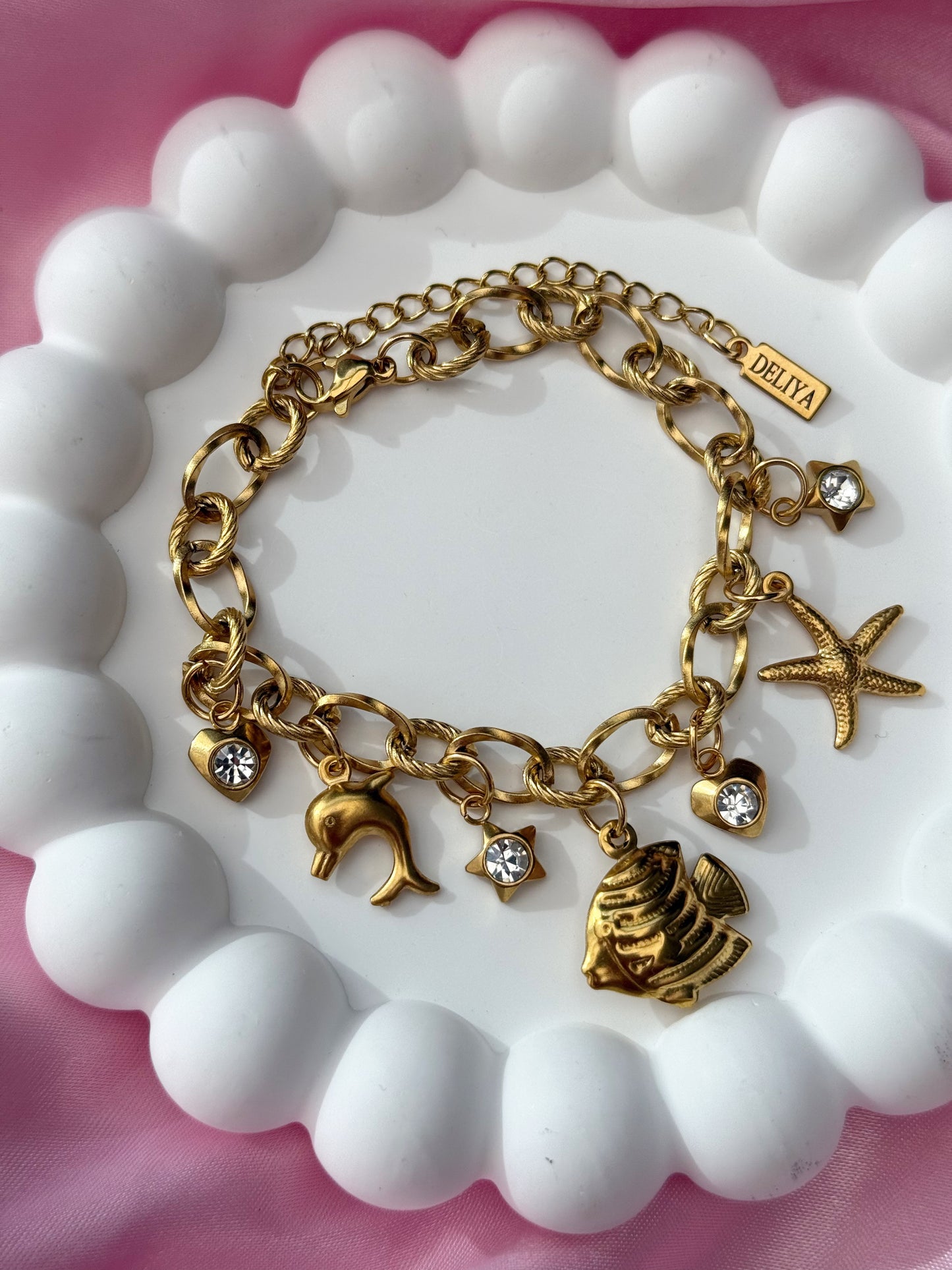 Charm Bracelet - Fishy Love