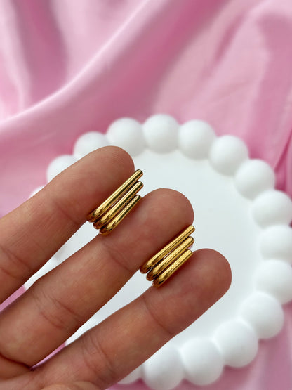 Clip on Earring - Slay - Gold