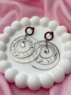 Earrings - Dream Catcher - Silver