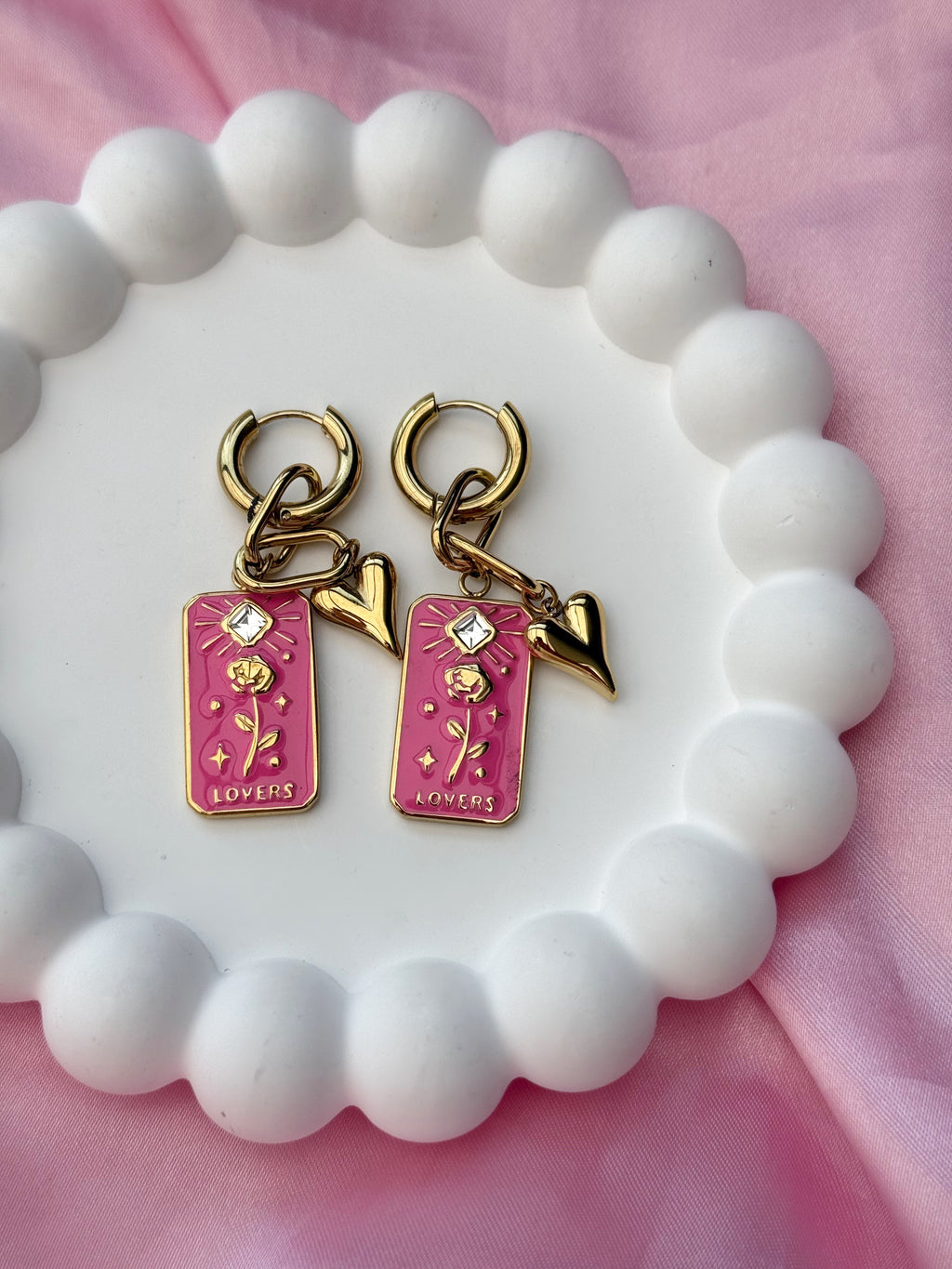 Earrings - Rose Lover