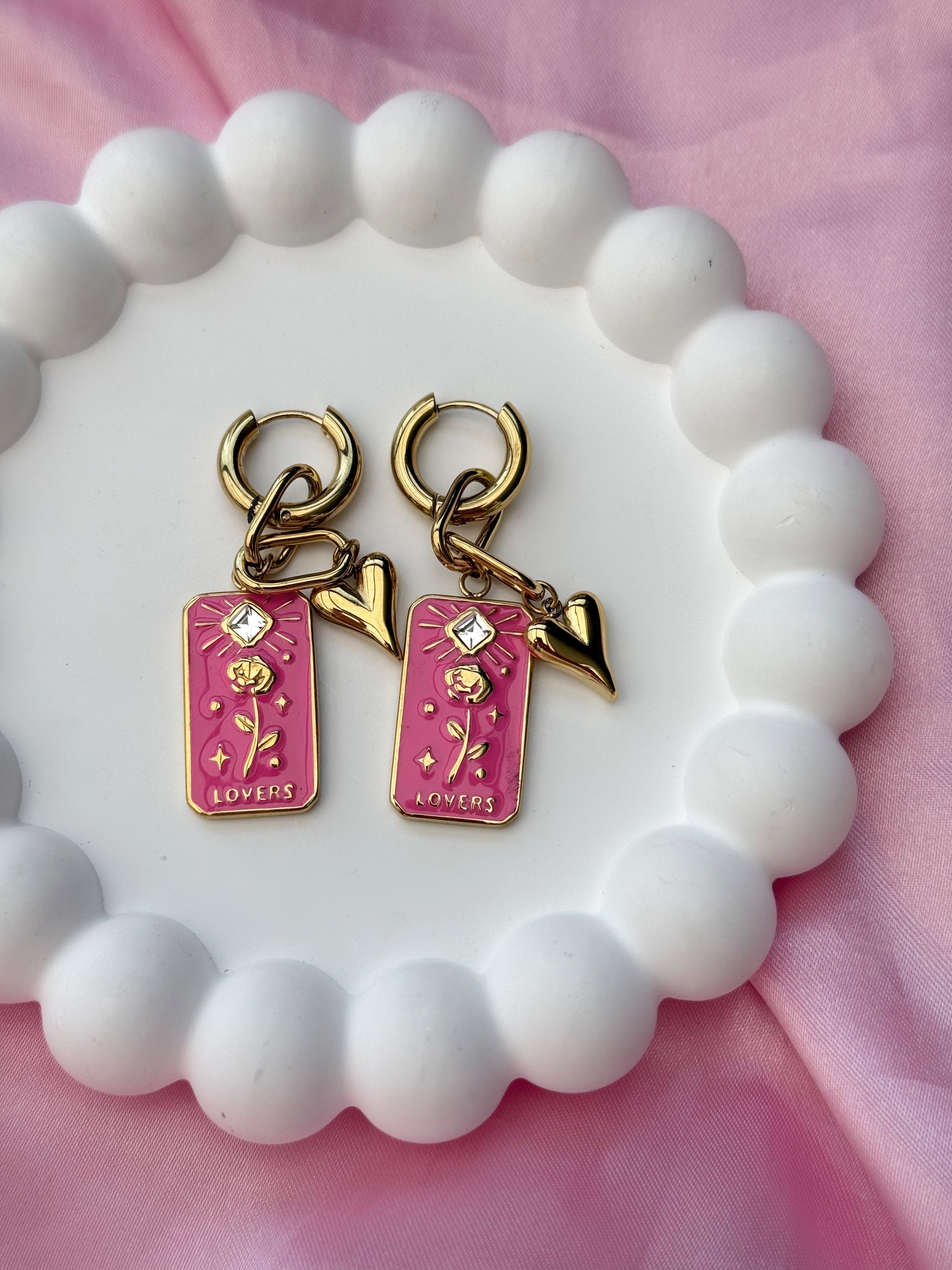 Earrings - Rose Lover