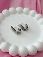 Clip on Earrings - Clip, snap and Slay! - Silver