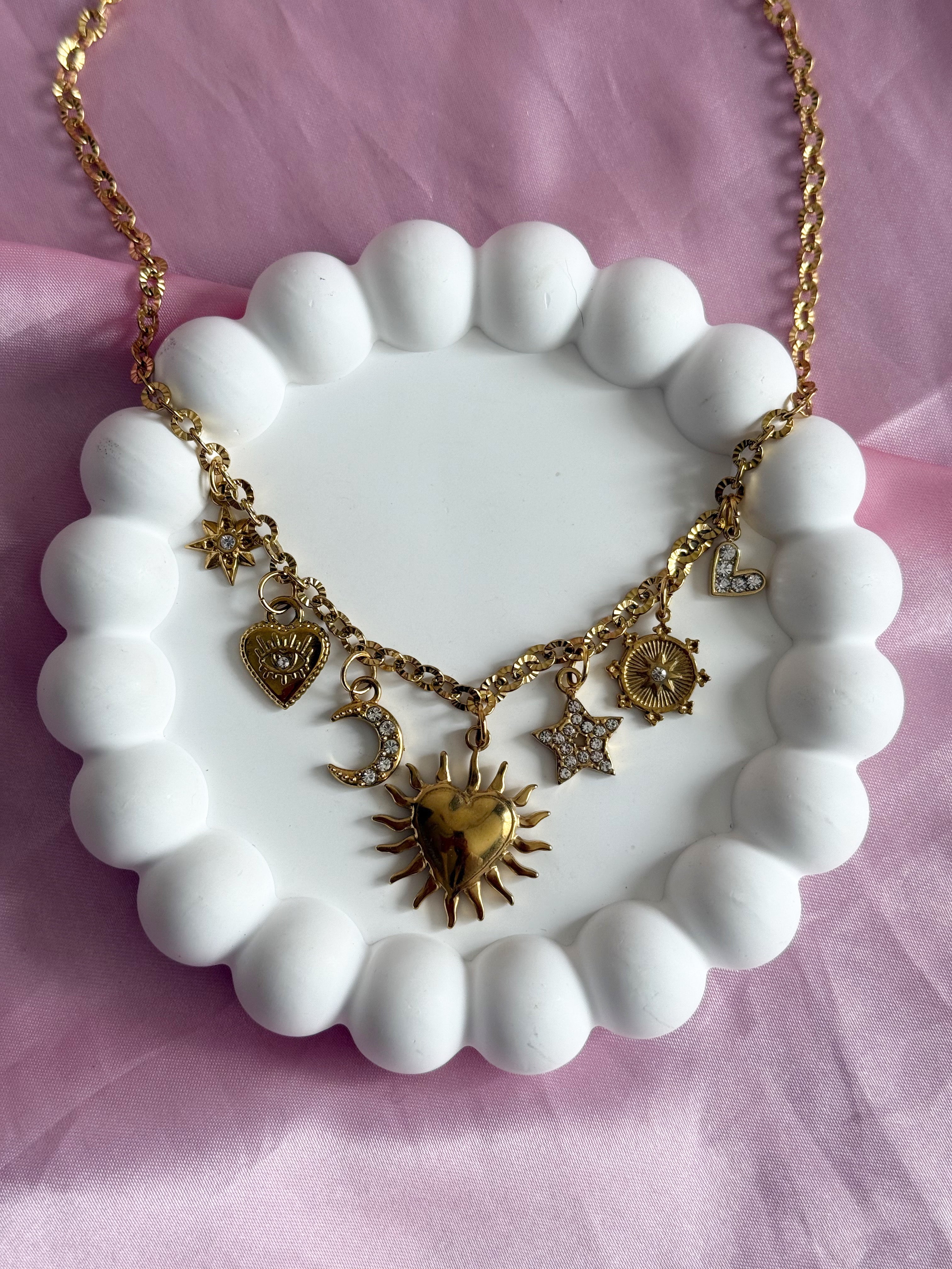 Charm Necklace - Spicy Love