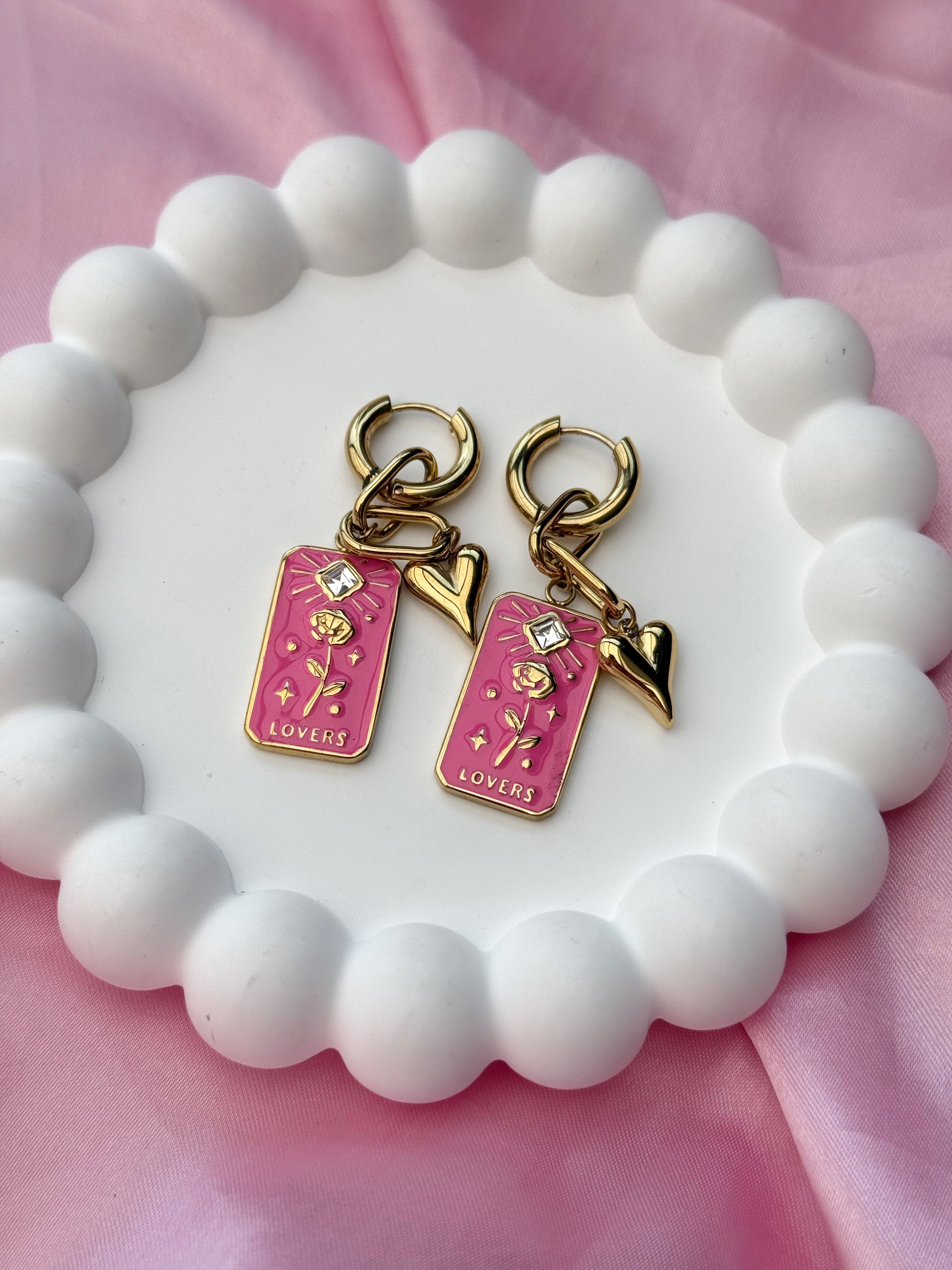 Earrings - Rose Lover