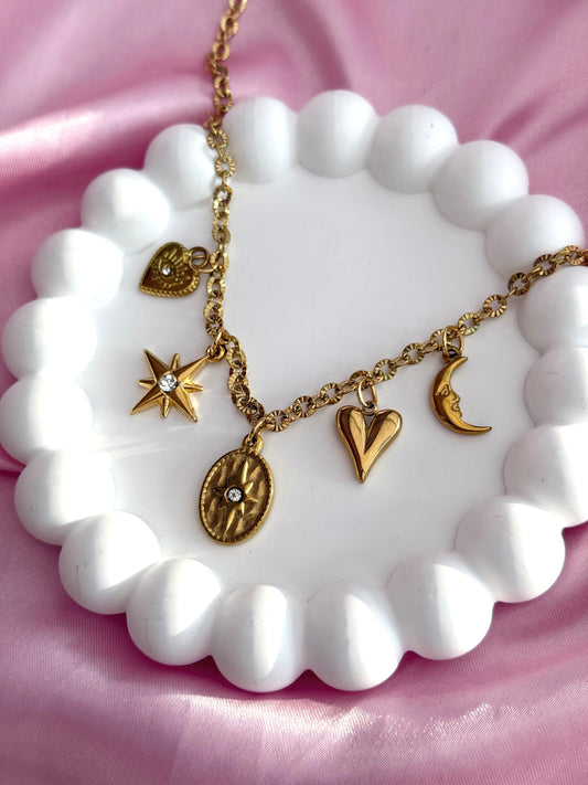 Charm Necklace - Nowie