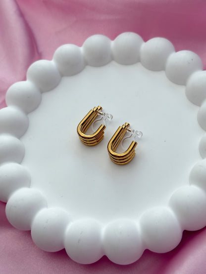 Clip on Earring - Slay - Gold