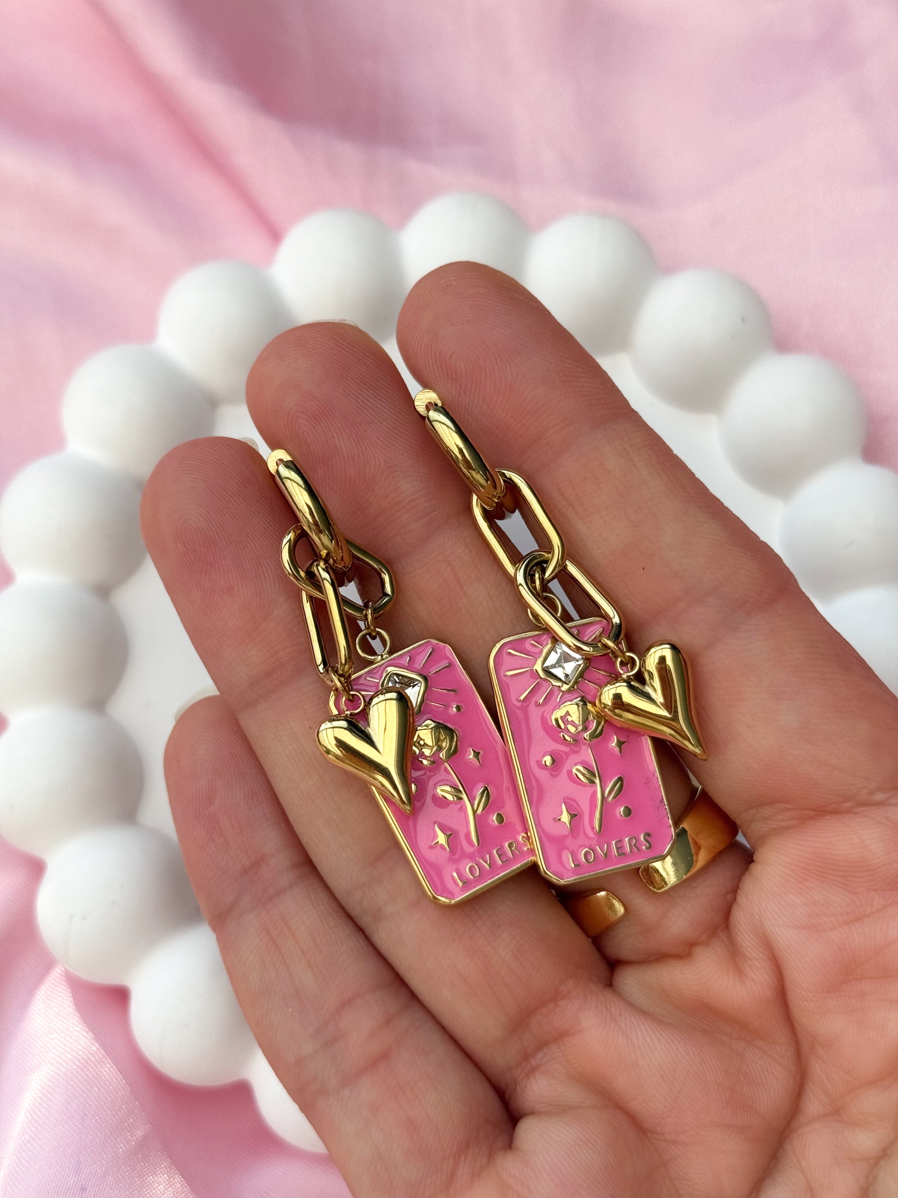 Earrings - Rose Lover