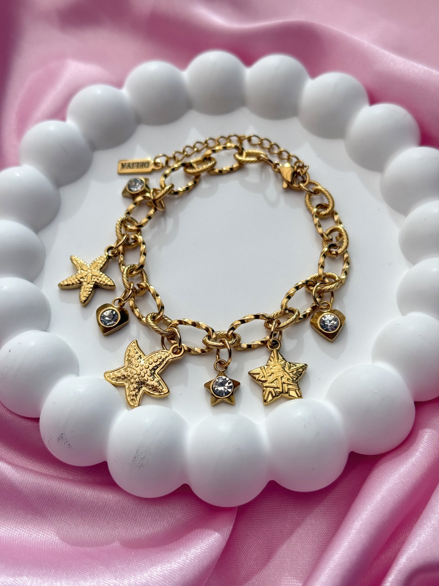 Charm Bracelet - Three Seastar
