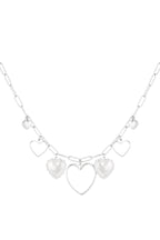 Necklace - Open love - Silver
