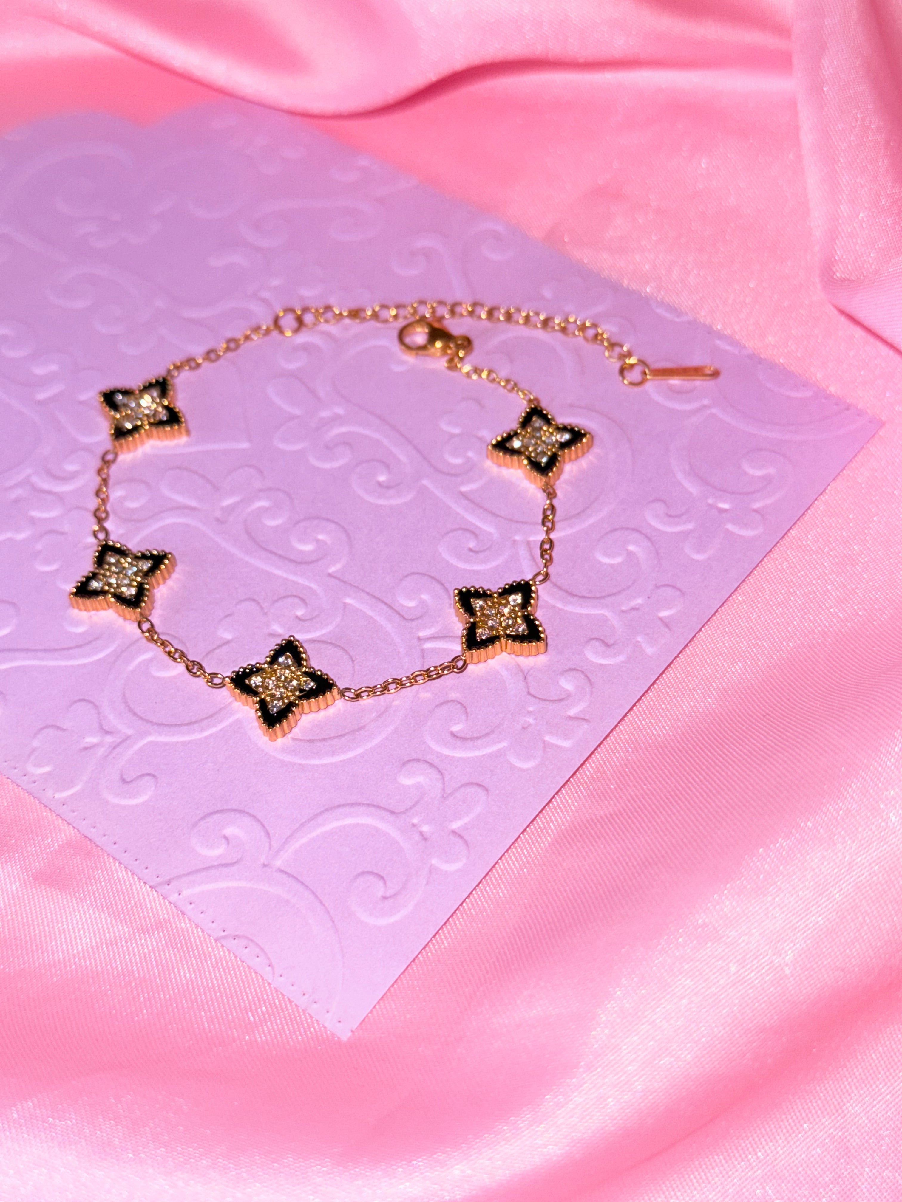 Bracelet Point-star Black