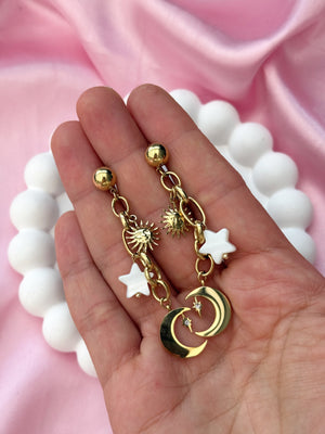 Earrings - Starshine - Gold