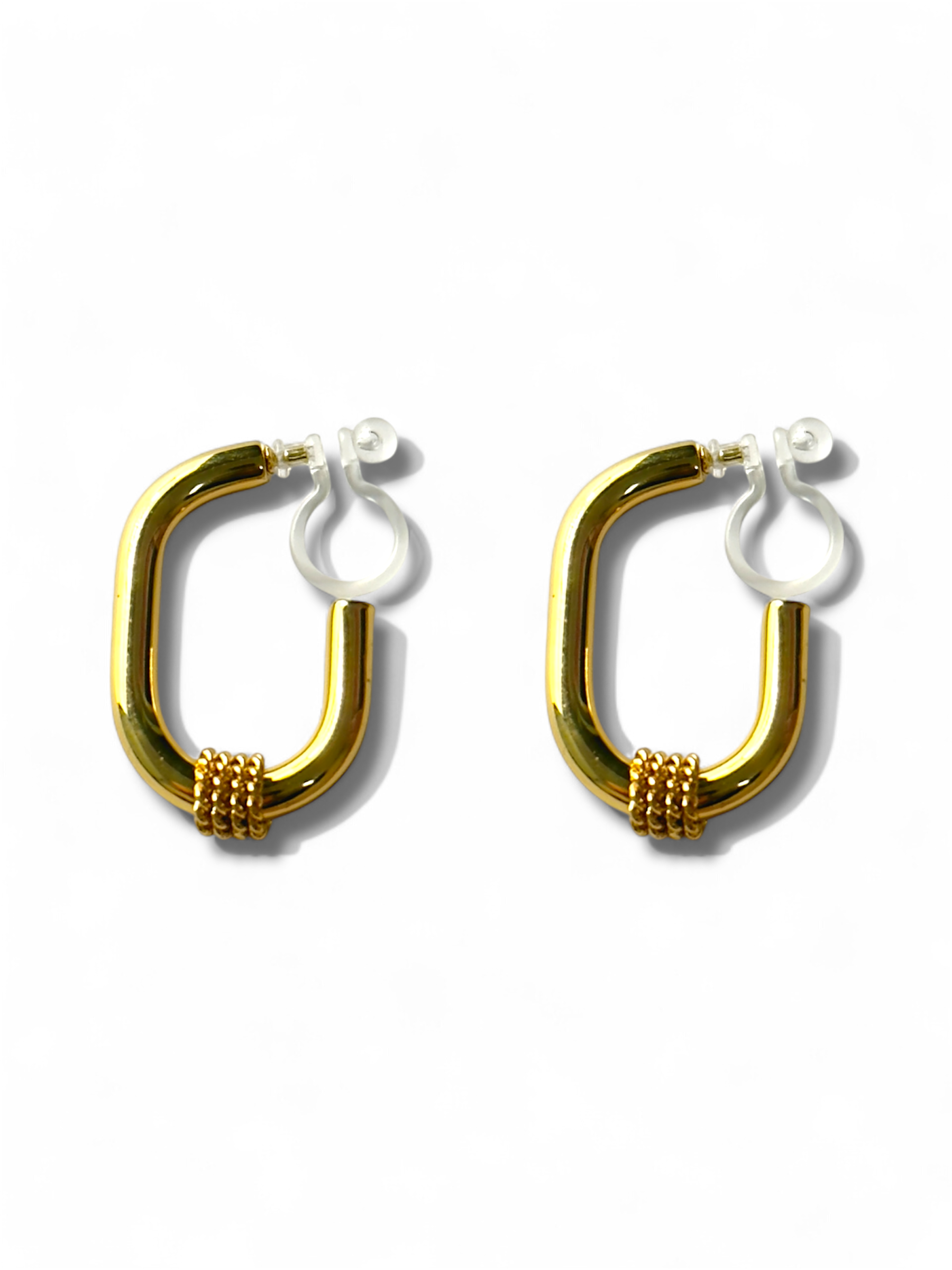 Clip on Earrings - Elegance - Gold